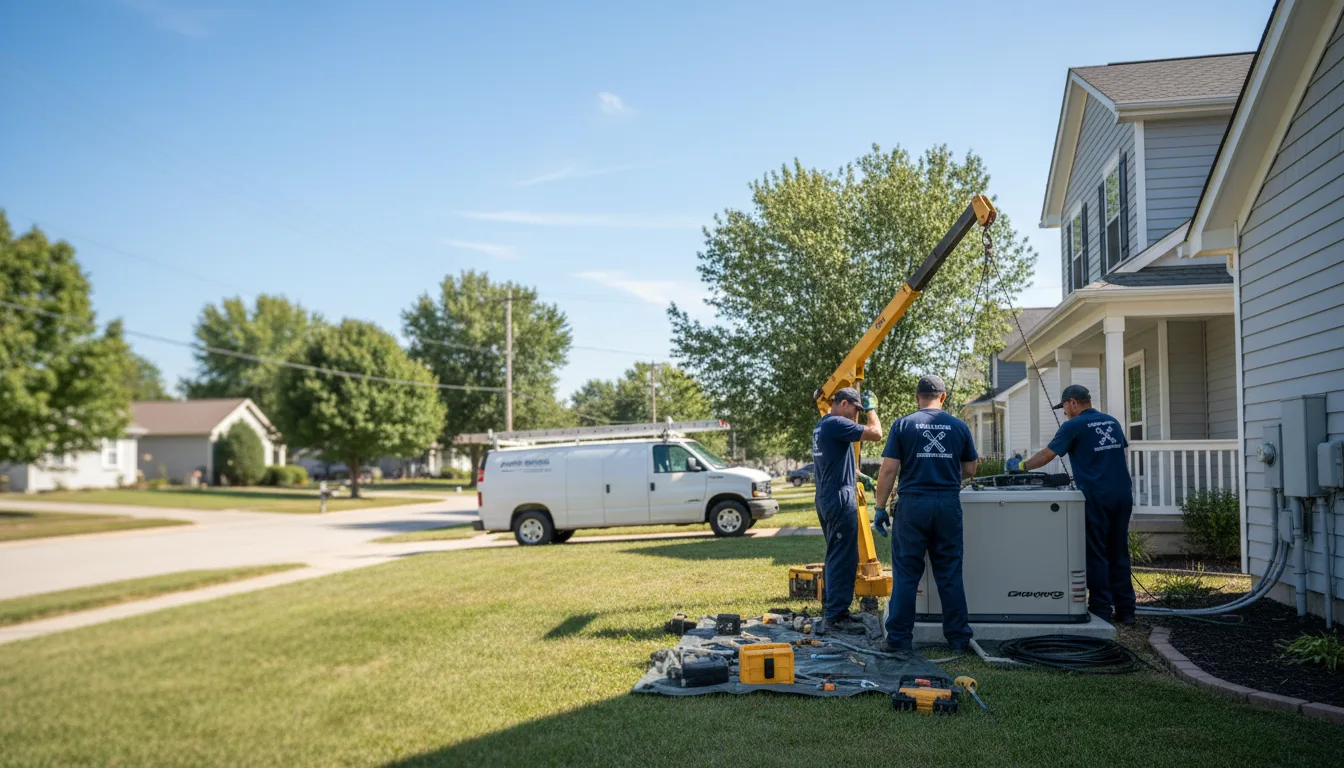 Generator Installation in South English, IA near me
